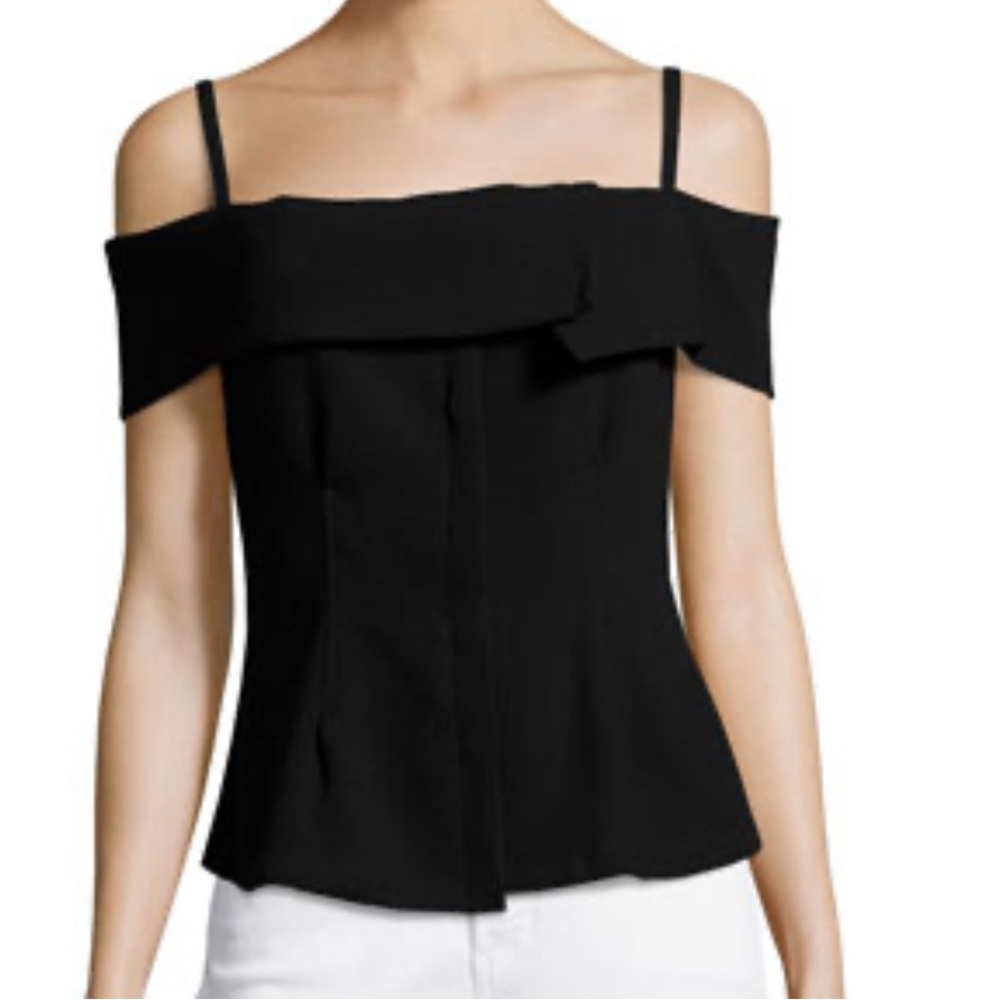 Theory Berstein Cold shoulder top